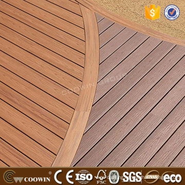 Fade resistance WPC wood flooring outdoor patio WPC laminate flooring